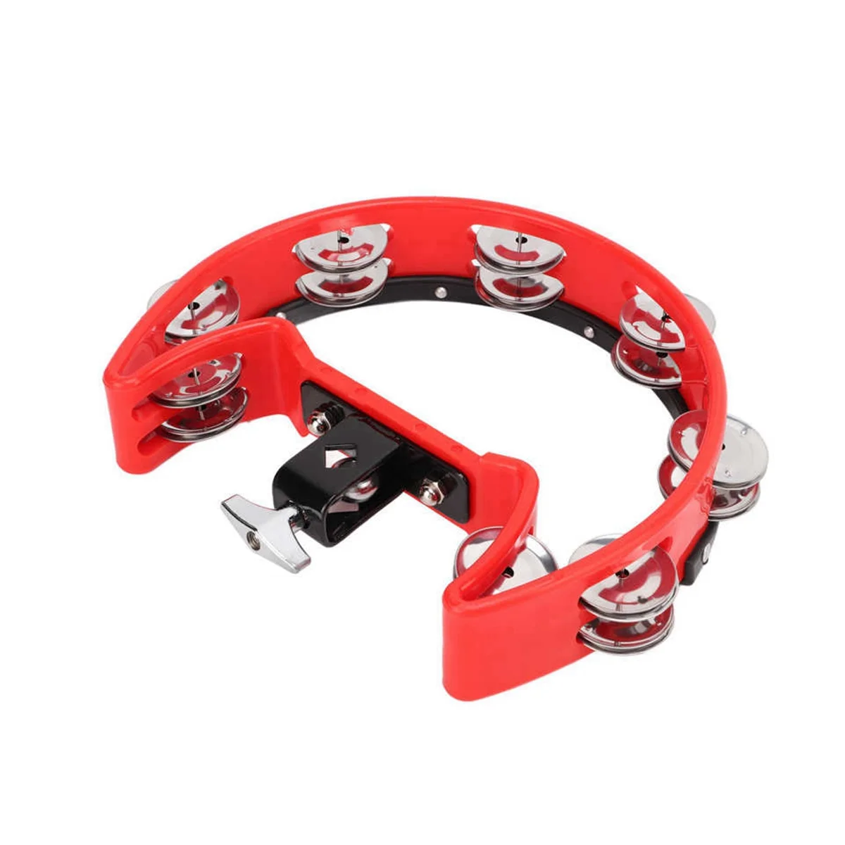 Музыкальный ручной Колокольчик Half Moon, перкуссионный инструмент, ручная погремушка детали ударного инструмента tamburine, красный
Музыкальный ручной Колокольчик Half Moon, перкуссионный инструмент, ручная погремушка детали ударного инструмента tamburine, красный