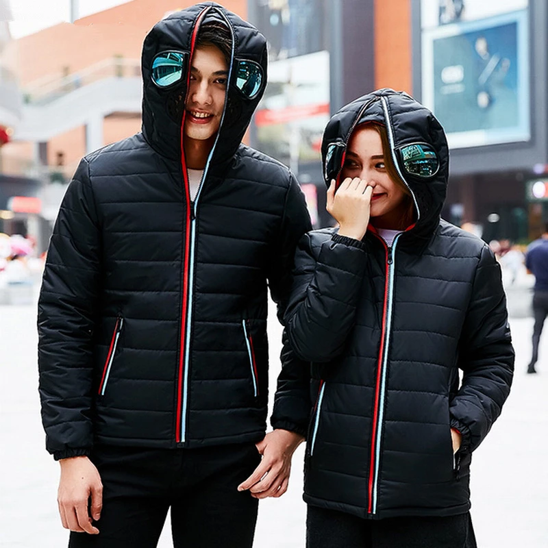 High Quality Mens Jacket Warm Hooded with Glasses coat men Thick Puffer Jacket Coat Men Casual Winter jacket for men Parka Men 
High Quality Mens Jacket Warm Hooded with Glasses coat men Thick Puffer Jacket Coat Men Casual Winter jacket for men Parka Men