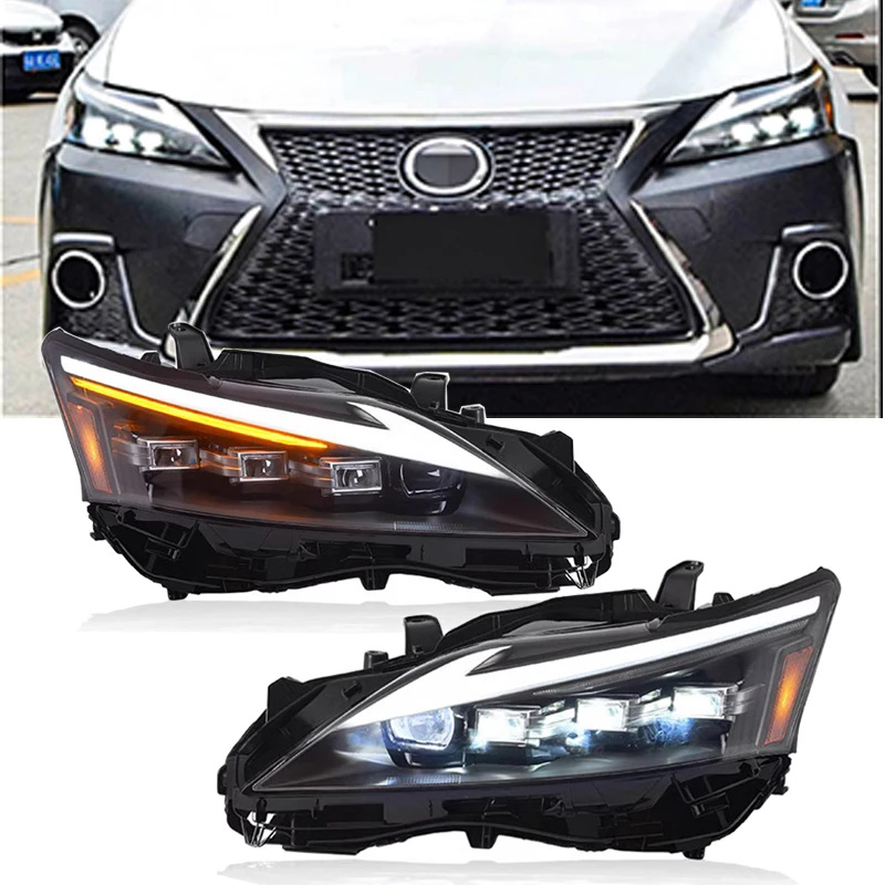 Автомобильные фары для Lexus CT200 2013-2017 годов, автомобильная фара в сборе, улучшенная динамическая сигнальная лампа, проектор, 4 технические аксессуары
Автомобильные фары для Lexus CT200 2013-2017 годов, автомобильная фара в сборе, улучшенная динамическая сигнальная лампа, проектор, 4 технические аксессуары