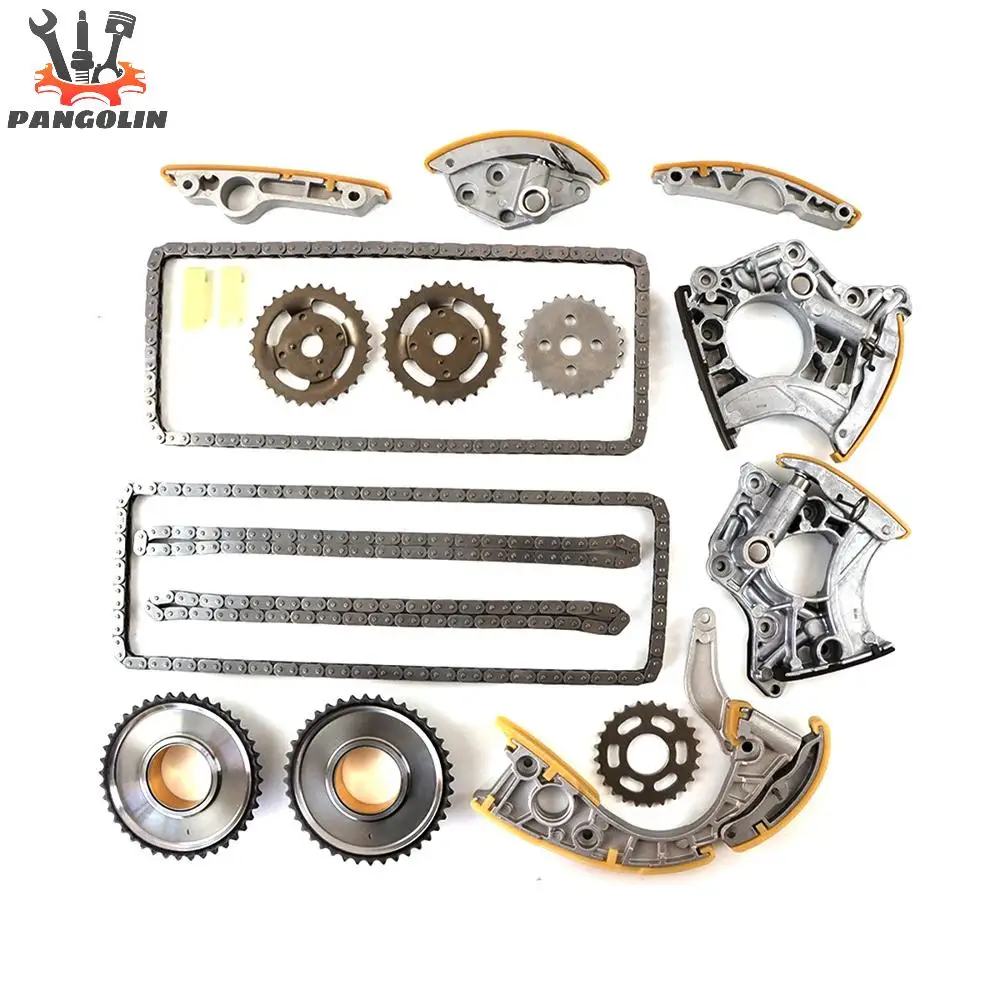 Engine Timing Chain Tensioner Guides Sprocket Set for VW Touareg Audi Q7 A6 A8 S8 4.2L 5.2L FSI V8 V10 DOHC BAR BVJ BSM BUJ CAUA
Engine Timing Chain Tensioner Guides Sprocket Set for VW Touareg Audi Q7 A6 A8 S8 4.2L 5.2L FSI V8 V10 DOHC BAR BVJ BSM BUJ CAUA
