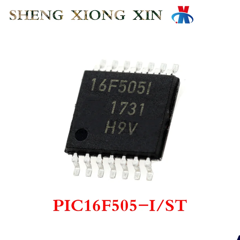 

5шт/лот 100% новый PIC16F505-I/ST TSSOP-14 8-битный микроконтроллер -MCU PIC16F505 интегральная схема