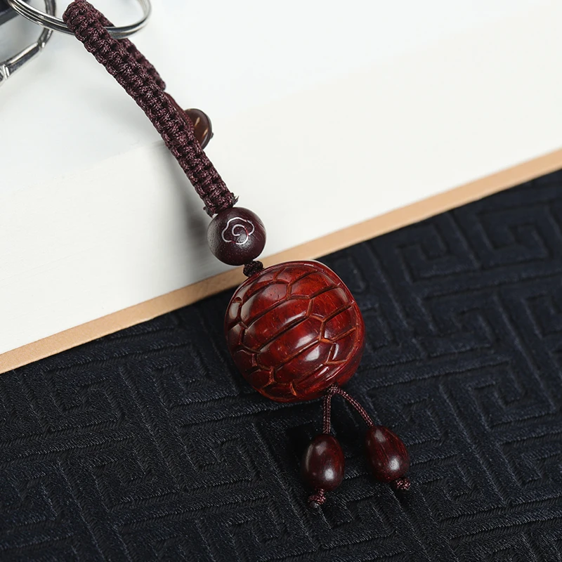 

Lobular Rosewood Real Wood Animal Sculpture Collection Bag Pendant Wood Statue Collection Rich Feng Shui Mascot Lucky deduction