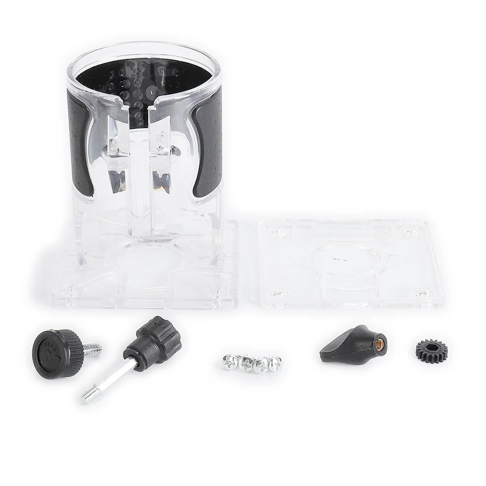 1pc Transparent Black Base Power Tools Trimming Milling Tools Woodworking Edge Trimmer Replacement Accessories For WORX WU601
1pc Transparent Black Base Power Tools Trimming Milling Tools Woodworking Edge Trimmer Replacement Accessories For WORX WU601