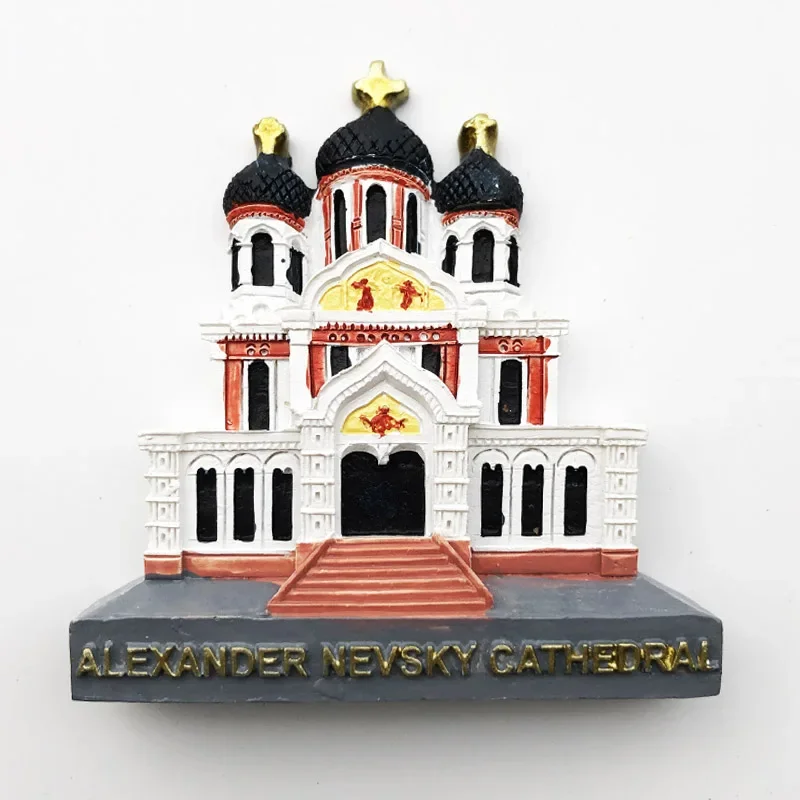 

Estonia Fridge Stickers St. Alexander Nevsky Cathedral Tourist Souvenirs Tallinn Fridge Magnets Wedding Birthday Gifts