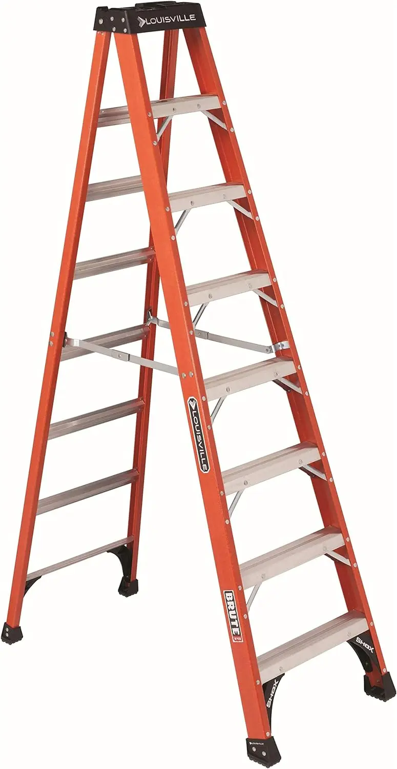 

Louisville Ladder 8 ft Fiberglass Step Ladder, Orange