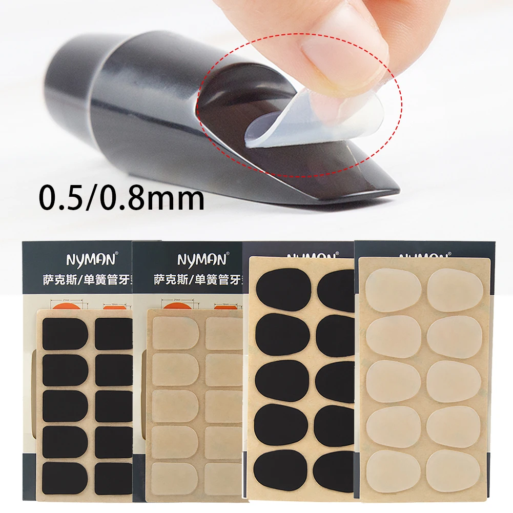 8pcs Sax Mouthpiece Patches Pads Cushion For Treble/Alto/Tenor Sax And Clarinet 0.5mm 0.8mm Silicone Protect Teeth Accessories
8pcs Sax Mouthpiece Patches Pads Cushion For Treble/Alto/Tenor Sax And Clarinet 0.5mm 0.8mm Silicone Protect Teeth Accessories