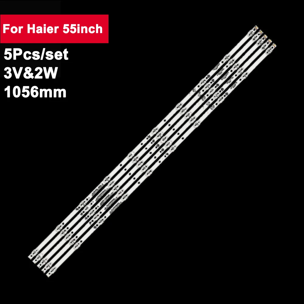 5pcs 1056mm Square Lens Led Backlight Strips For Haier 55inch CRH-BK55S1U51S3030T05107BE HZ55A67 HZ55H55
5pcs 1056mm Square Lens Led Backlight Strips For Haier 55inch CRH-BK55S1U51S3030T05107BE HZ55A67 HZ55H55