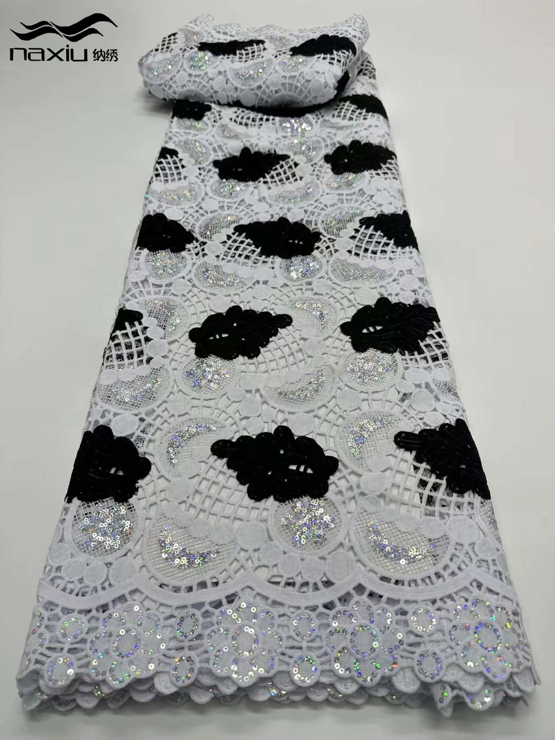 Madison Nigerian Guipure Cord Lace Fabric 2024 Hight Quality African Water Soluble Lace Fabric For Women Evening Dress Material
Madison Nigerian Guipure Cord Lace Fabric 2024 Hight Quality African Water Soluble Lace Fabric For Women Evening Dress Material