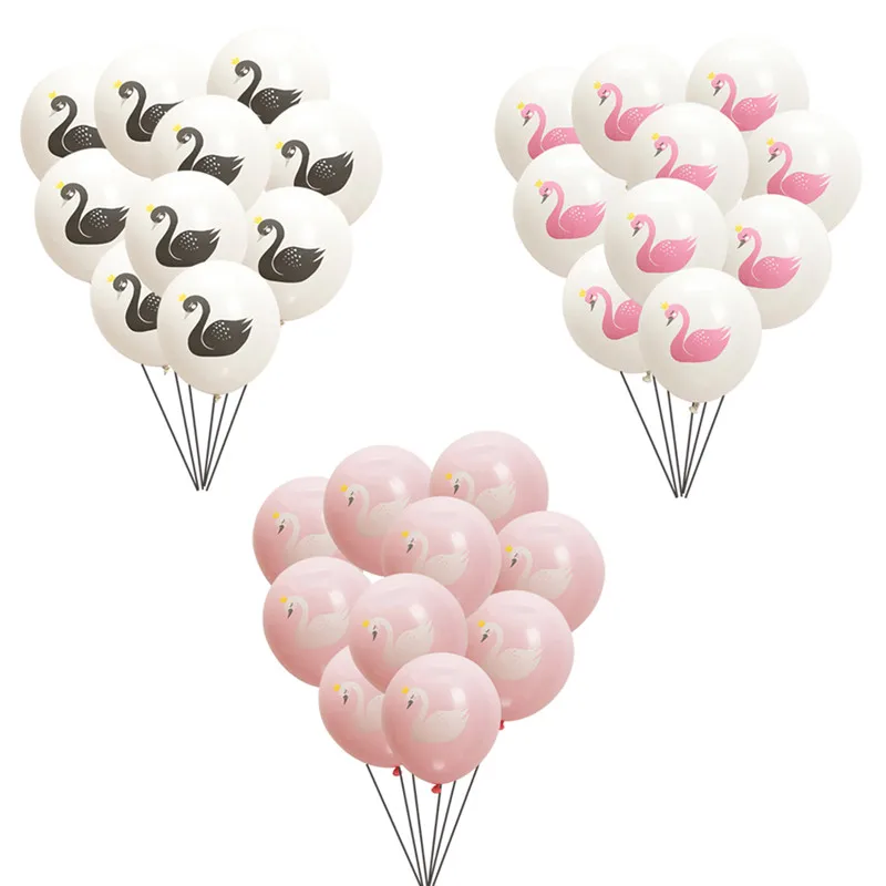 10Pcs Pink White 12inch Swan Latex Balloons Happy Birthday Party Wedding Decoration Baby Shower Kids Favors Girl Party Supplies
10Pcs Pink White 12inch Swan Latex Balloons Happy Birthday Party Wedding Decoration Baby Shower Kids Favors Girl Party Supplies