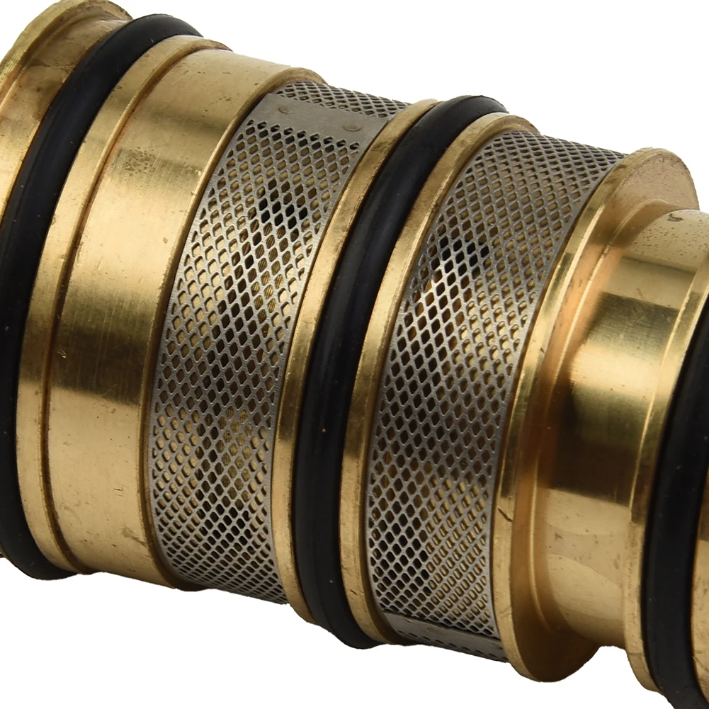 Brass Replacement Thermostatic Cartridge Shower Mixer Valve Ceramic Disc Cartridge Inner Faucet Valve Bath Shower Mixing Valve
Brass Replacement Thermostatic Cartridge Shower Mixer Valve Ceramic Disc Cartridge Inner Faucet Valve Bath Shower Mixing Valve