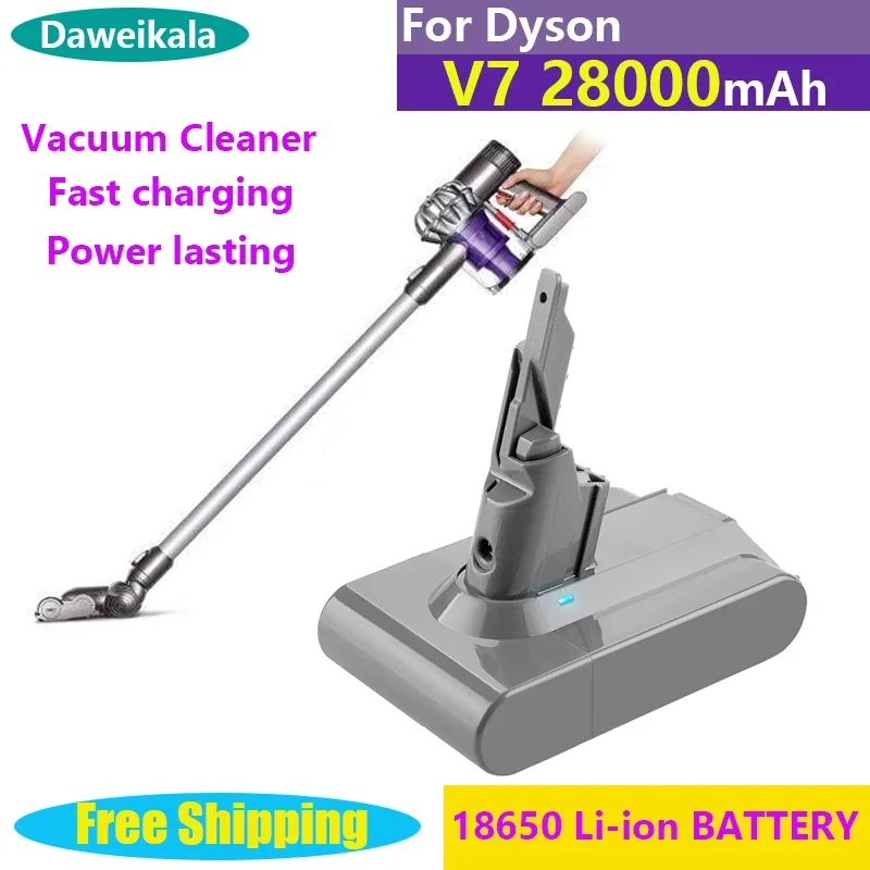 2024 Новинка для Dyson V7 28000 мАч сменная батарея премиум качества литий-ионная батарея с комплектом зарядного устройства 18650 инструмент батарея 18650
2024 Новинка для Dyson V7 28000 мАч сменная батарея премиум качества литий-ионная батарея с комплектом зарядного устройства 18650 инструмент батарея 18650