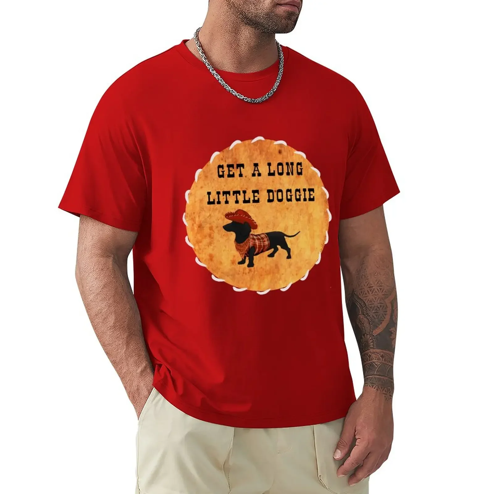 Get A Long, Little Doggie T-Shirt funnys tops plus sizes mens graphic t-shirts funny
Get A Long, Little Doggie T-Shirt funnys tops plus sizes mens graphic t-shirts funny