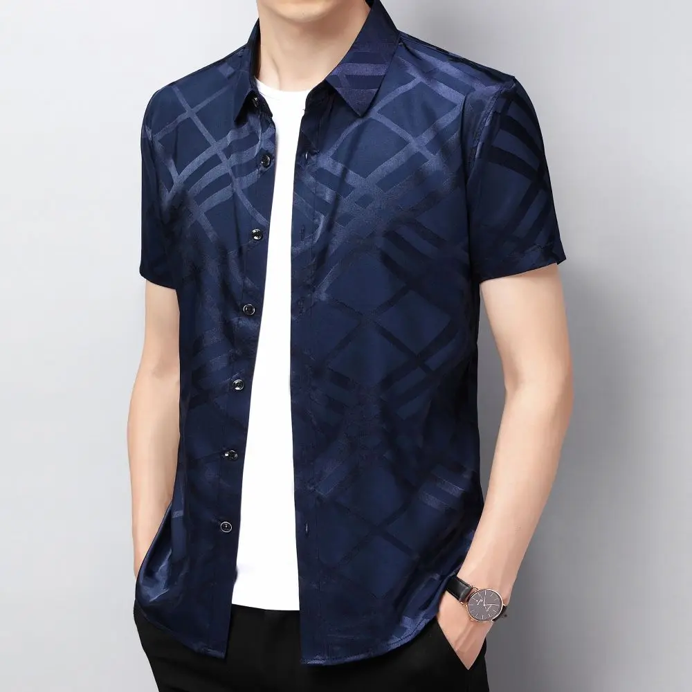 COODRONY Irregular Stripe Design Short Sleeved Skin Friendly Durable Casual Shirt High Quality Business Casual Summer Tops W5613
COODRONY Irregular Stripe Design Short Sleeved Skin Friendly Durable Casual Shirt High Quality Business Casual Summer Tops W5613
