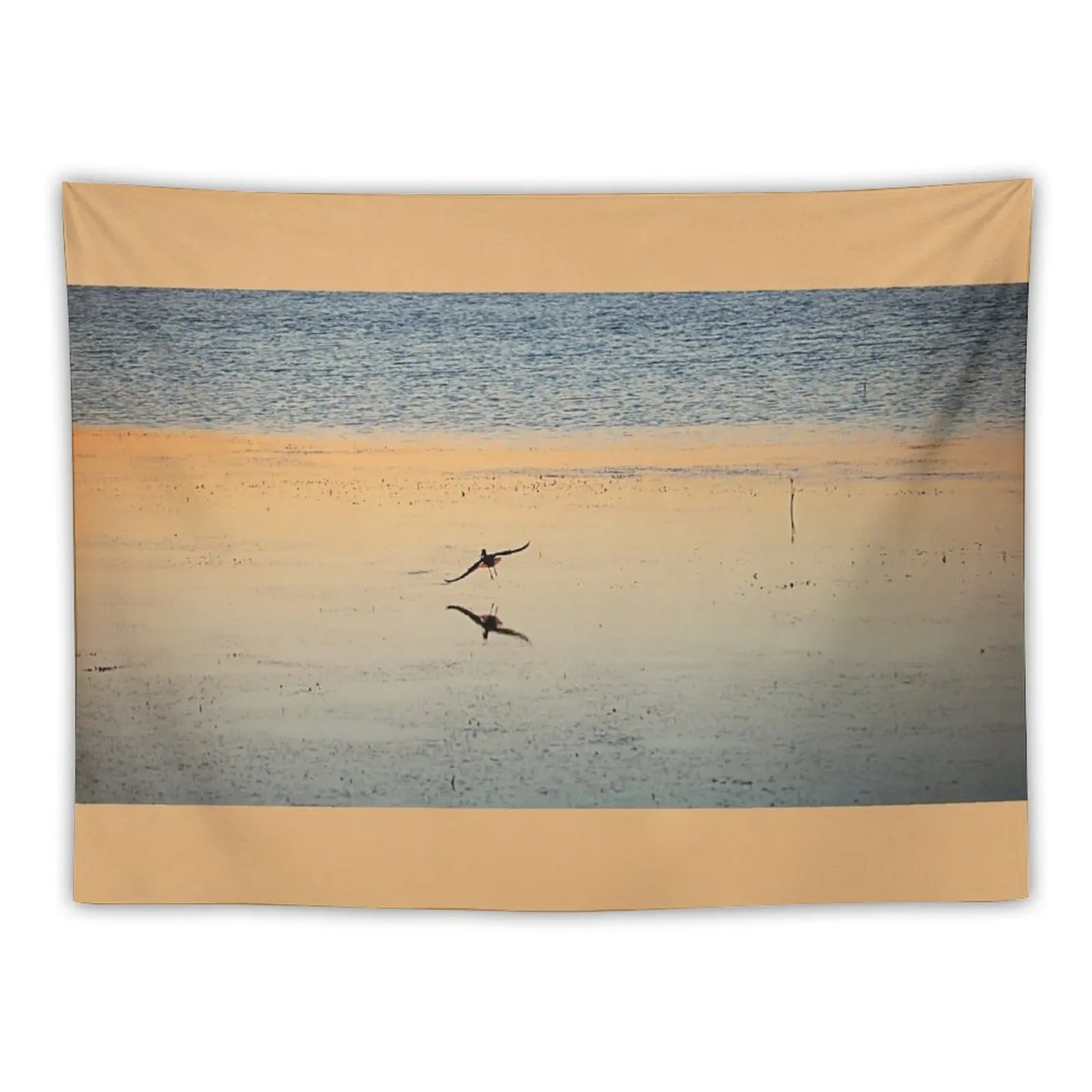 

Bird Flying Off Into The Sunset Tapestry Wall Tapestry Bedroom Decor Aesthetic Wall Mural Bedroom Decorations