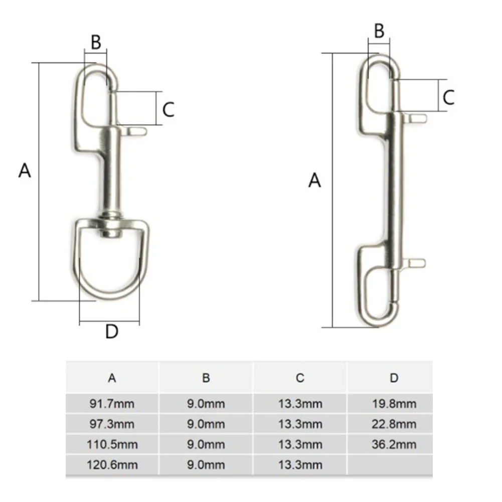 For Marine Hardware For Sports Equipment Bolt Snap Key Chains Water Sports 316 Stainless Steel Dive Equipment Multipurpose
For Marine Hardware For Sports Equipment Bolt Snap Key Chains Water Sports 316 Stainless Steel Dive Equipment Multipurpose