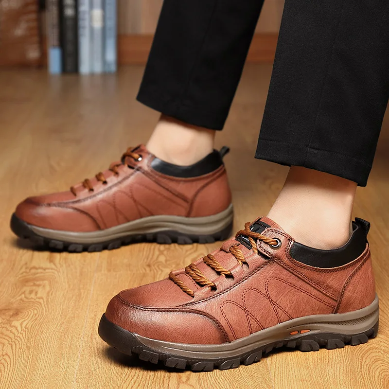 Leather Men Shoes Luxury Brand England Trend Casual Shoes Men Sneakers Italian Breathable Leisure Male Footwear Chaussure Homme
Leather Men Shoes Luxury Brand England Trend Casual Shoes Men Sneakers Italian Breathable Leisure Male Footwear Chaussure Homme