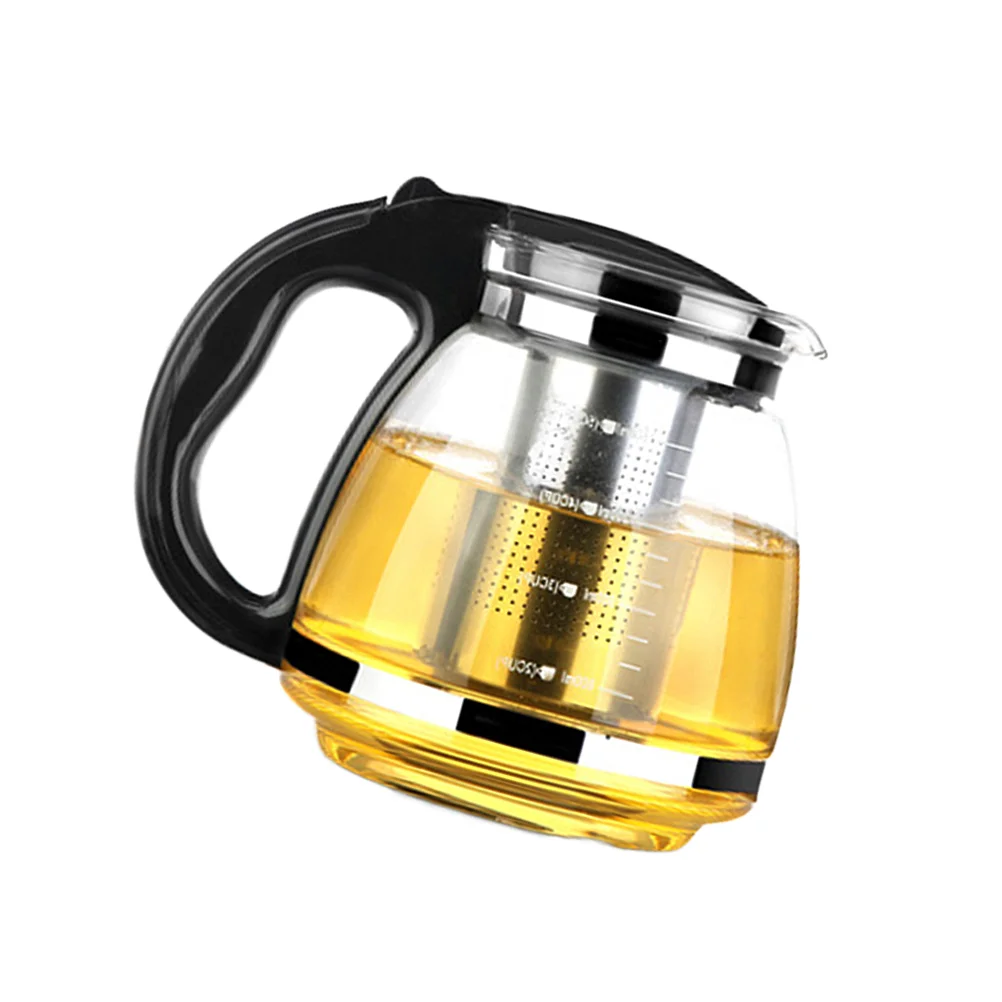 1 PC 1500/ 2000 Stainless Steel Filter Glass Teapot Handle Heat Resistant Glass Teapot Flower Tea Pot
1 PC 1500/ 2000 Stainless Steel Filter Glass Teapot Handle Heat Resistant Glass Teapot Flower Tea Pot