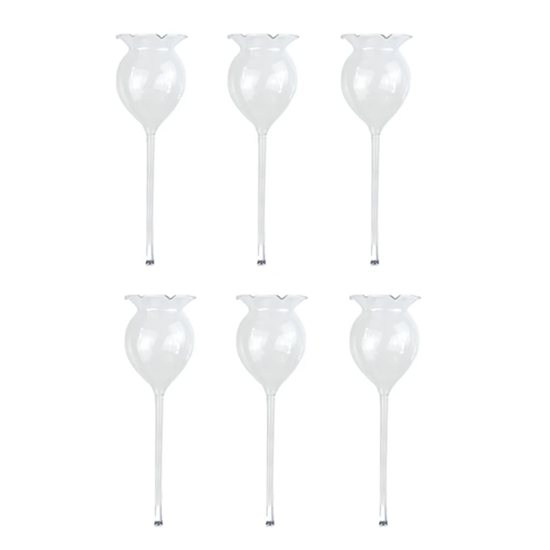 6Pcs Plant Waterer Self Watering Globe Self Watering Hand Blown Clear Glass Plant Water Bulb For Indoor&Outdoor Watering
6Pcs Plant Waterer Self Watering Globe Self Watering Hand Blown Clear Glass Plant Water Bulb For Indoor&Outdoor Watering