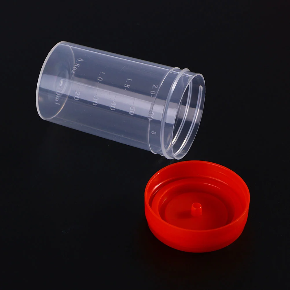 15 Pcs Sampling Cup Urine Sample Containers with Lids Specimen Bottle Cups Plastic Measuring Scale Child Medicine
15 Pcs Sampling Cup Urine Sample Containers with Lids Specimen Bottle Cups Plastic Measuring Scale Child Medicine