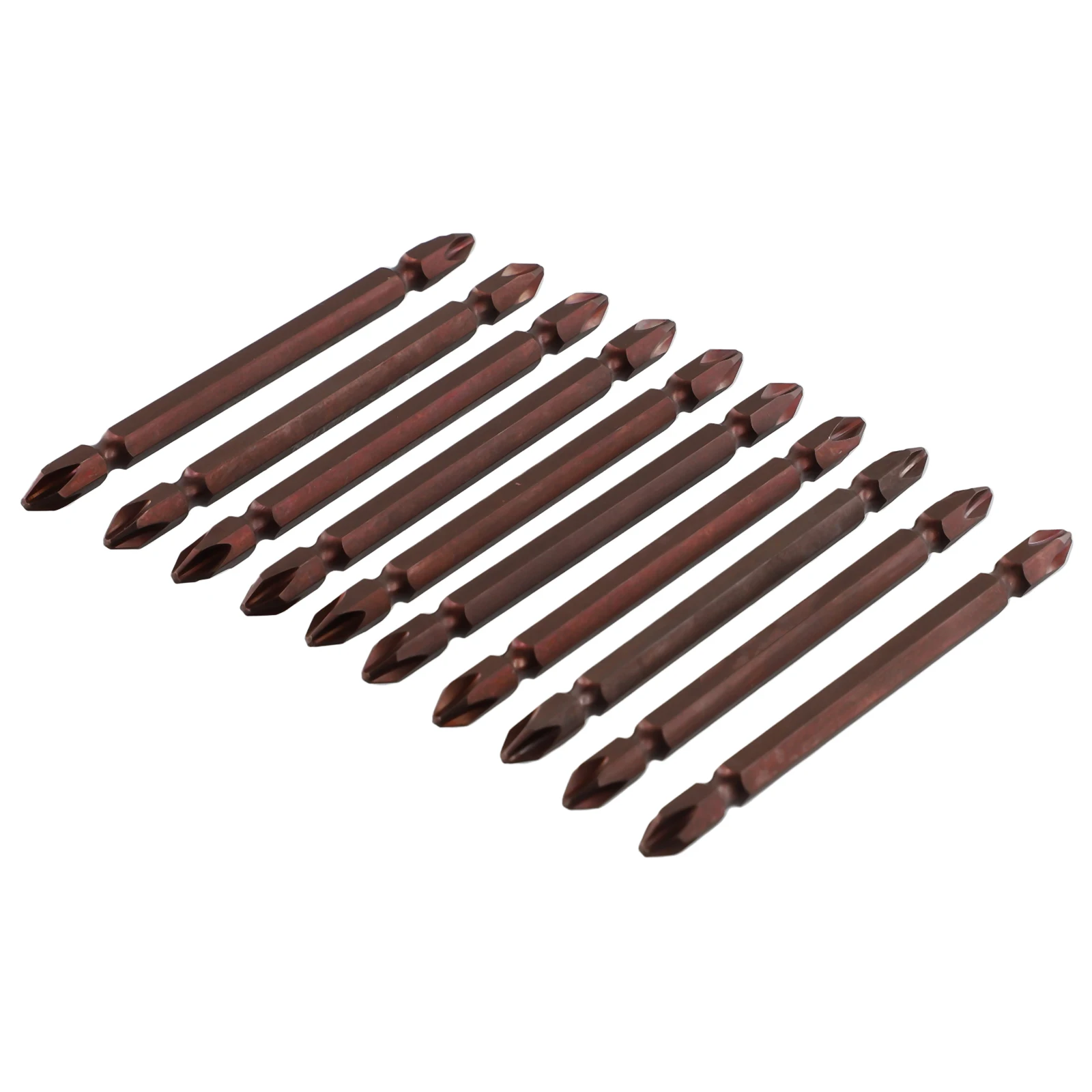 Electric Pneumatic Screwdriver Bits Major Appliances PH2 Pneumatic 100mm 10pcs 6.3mm Hex Alloy Steel 1/4'' Hex
Electric Pneumatic Screwdriver Bits Major Appliances PH2 Pneumatic 100mm 10pcs 6.3mm Hex Alloy Steel 1/4'' Hex