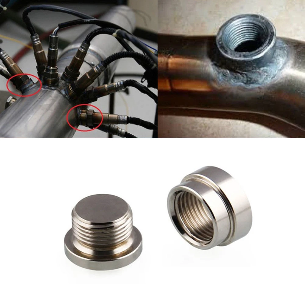 New O2 Oxygen Sensor Metal Weld On Bung & Plug Wideband Nut & Cap Kit Set Silver Auto Car Motorcycle Accessories Parts
New O2 Oxygen Sensor Metal Weld On Bung & Plug Wideband Nut & Cap Kit Set Silver Auto Car Motorcycle Accessories Parts