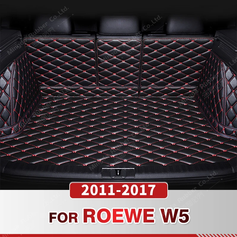 

Auto Full Coverage Trunk Mat For Roewe W5 SUV 2011-2017 Car Boot Cover Pad Cargo Liner Interior Protector Accessories