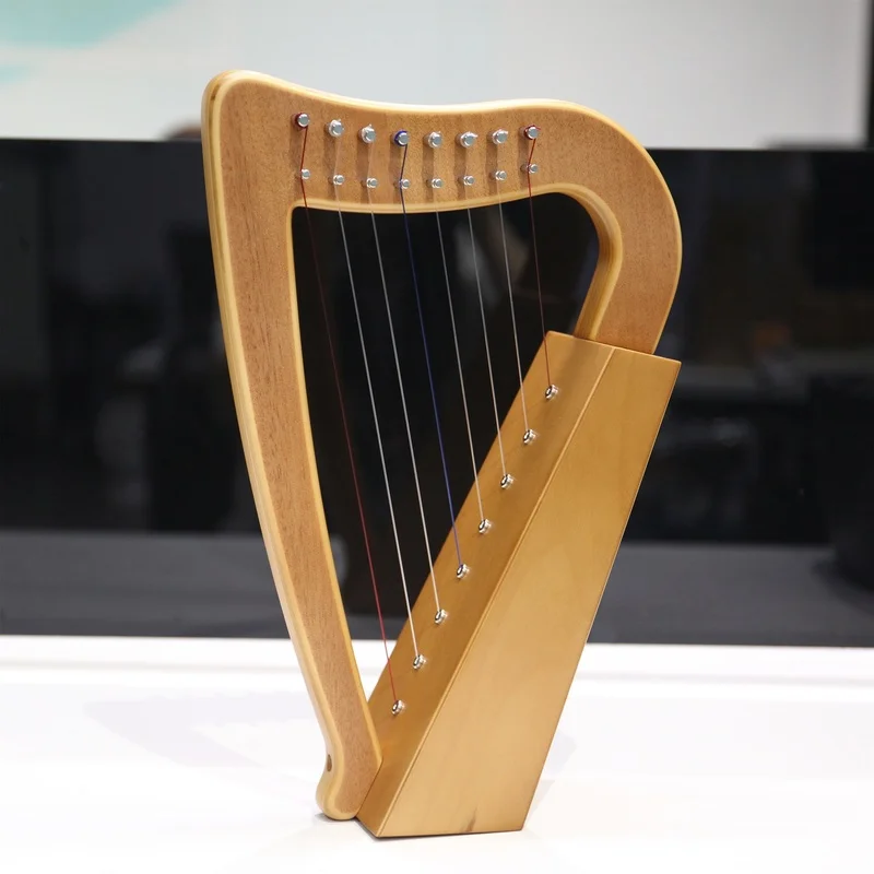 Vintage Solid Wood Harp 8 Strings Traditional Special Professional Instrument Unusual Saiteninstrumente Music Instrument
Vintage Solid Wood Harp 8 Strings Traditional Special Professional Instrument Unusual Saiteninstrumente Music Instrument