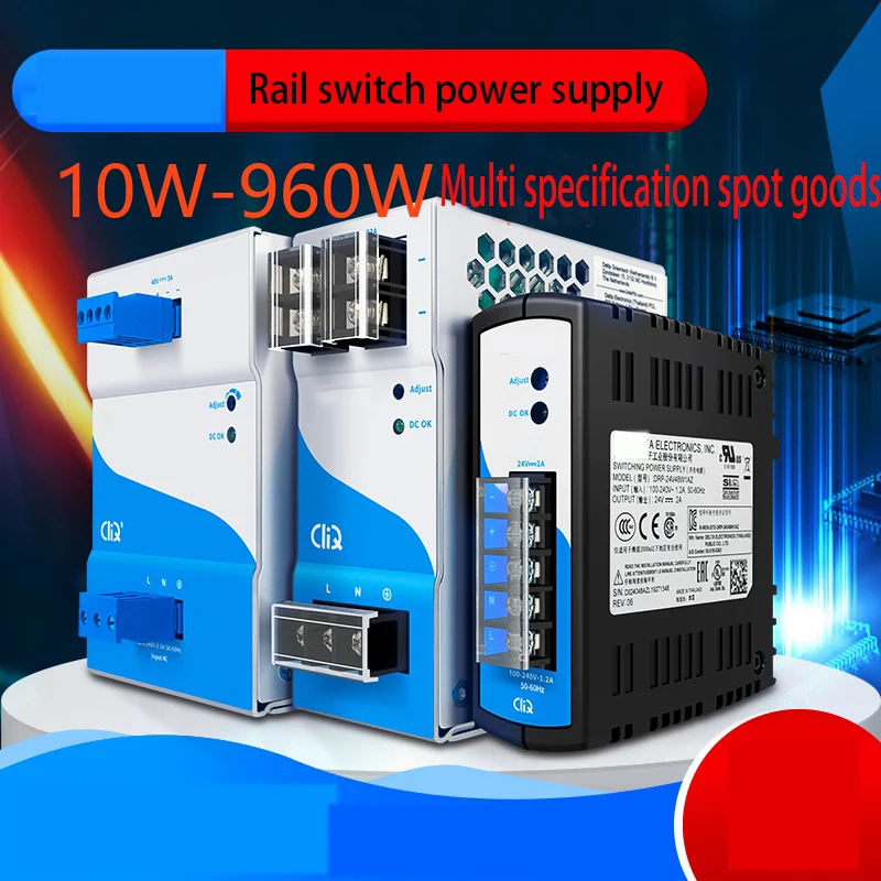 Блок питания переключателя DRP024V240W DRP024V120W1AA48W240W480W3BN несколько моделей
Блок питания переключателя DRP024V240W DRP024V120W1AA48W240W480W3BN несколько моделей