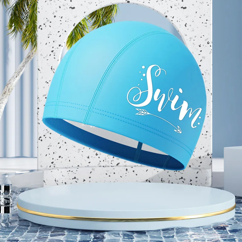 New PU Coated High Elastic Waterproof Swimming Cap for Men and Women Plus Adult Ear Protection Accessories Long Hair Pool Cap
New PU Coated High Elastic Waterproof Swimming Cap for Men and Women Plus Adult Ear Protection Accessories Long Hair Pool Cap