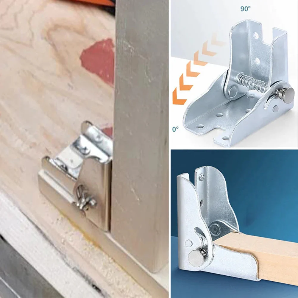 90° Self-Locking Folding Hinge Support Frame Multifunctional Table Spring-Loaded Locking Extension Bracket Chair Leg Accessories
90° Self-Locking Folding Hinge Support Frame Multifunctional Table Spring-Loaded Locking Extension Bracket Chair Leg Accessories