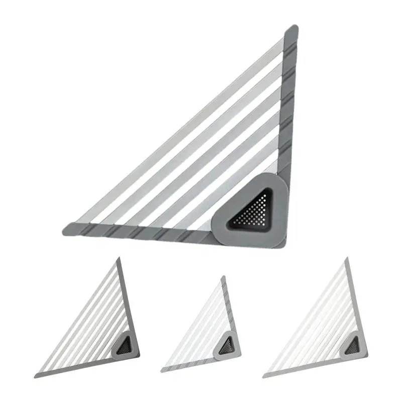 Kitchen Sink Filter Rack Sink Strainer Sink Corner Rack Triangle Drain Rack Sink Organizer For Quick Drying Kitchen Dish Drying
Kitchen Sink Filter Rack Sink Strainer Sink Corner Rack Triangle Drain Rack Sink Organizer For Quick Drying Kitchen Dish Drying