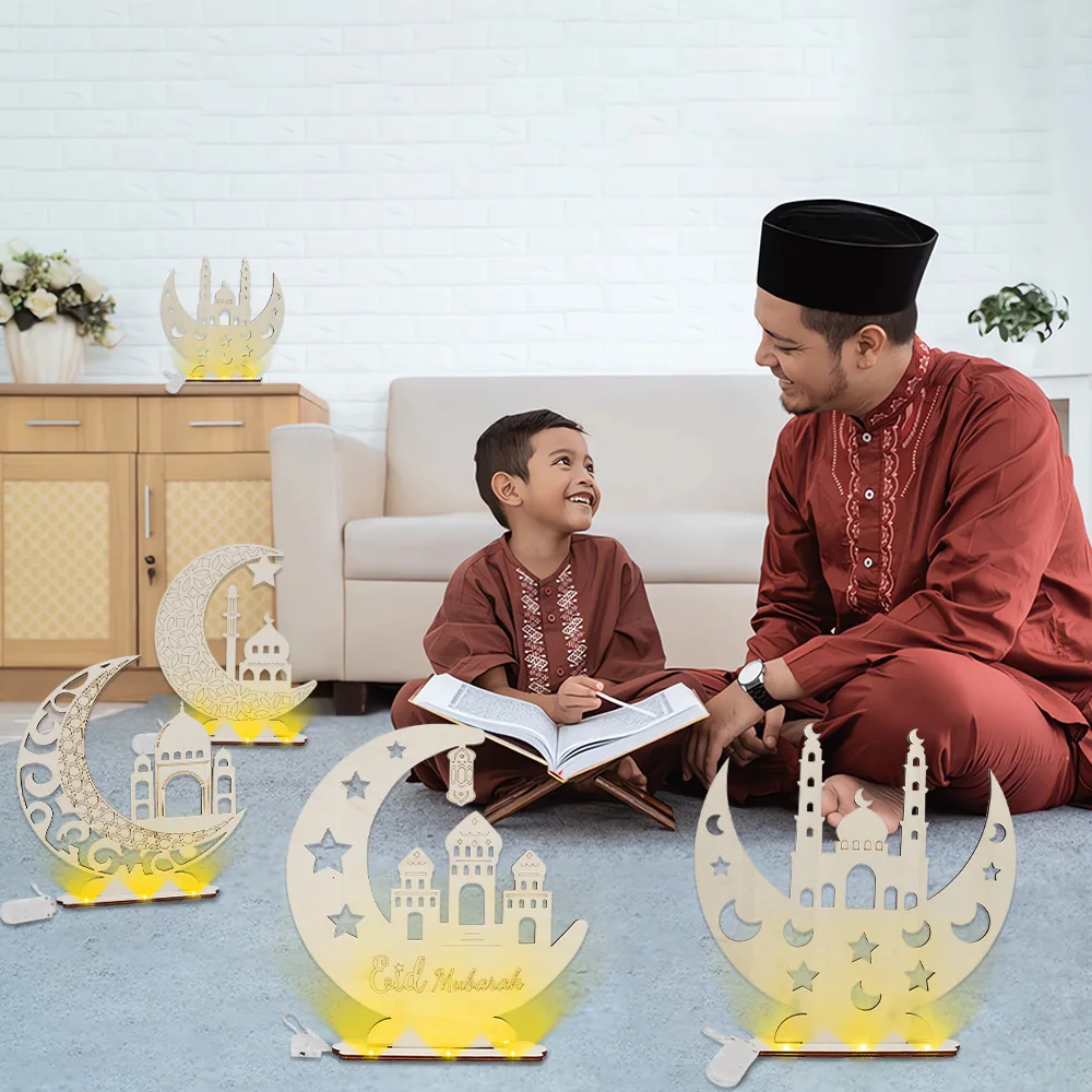 Eid Ramadan Mubarak Led Wooden Ornaments MoonMoon Castle 2024 Ramadan Kareem Islam Muslim Home Eid Al-Fitr Party Decor
Eid Ramadan Mubarak Led Wooden Ornaments MoonMoon Castle 2024 Ramadan Kareem Islam Muslim Home Eid Al-Fitr Party Decor