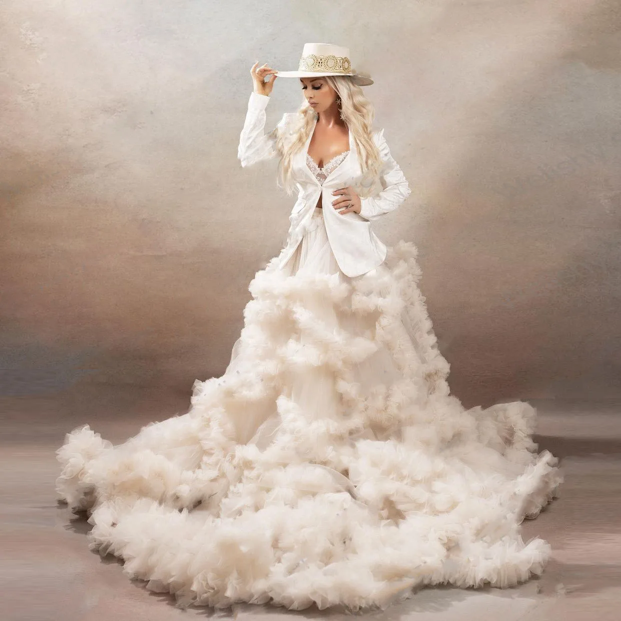 Fluffy Skirts Women Maternity Ruffle faldas Extra Lush Long Skirts Maxi Elastic Band Ivory Woman Skirt Photography jupe femme
Fluffy Skirts Women Maternity Ruffle faldas Extra Lush Long Skirts Maxi Elastic Band Ivory Woman Skirt Photography jupe femme