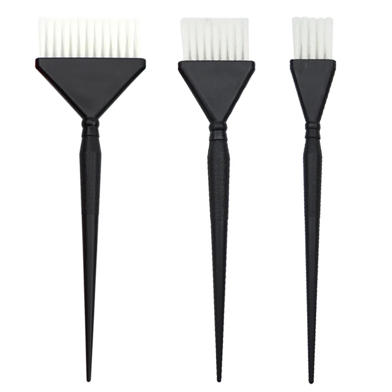 

3pcs/set Large Medium Small Mix Size Hair Dyeing Brushes Salon Color Tint Hairbrush Comb Widened Soft Bristles Brush Tool 1712