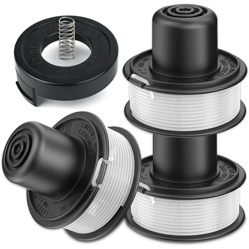A6226-XJ катушка для газонокосилки, совместима с Black + Decker, замена GL250, GL310, модели с крышкой для газонокосилки
A6226-XJ катушка для газонокосилки, совместима с Black + Decker, замена GL250, GL310, модели с крышкой для газонокосилки