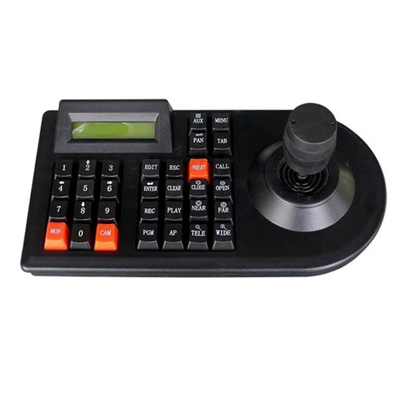 Vehicle Keyboard 3D Joystick PTZ Keyboard 9VDC For CCTV Camera RS485 Control PTS3103C 100-240V EU Plug
Vehicle Keyboard 3D Joystick PTZ Keyboard 9VDC For CCTV Camera RS485 Control PTS3103C 100-240V EU Plug