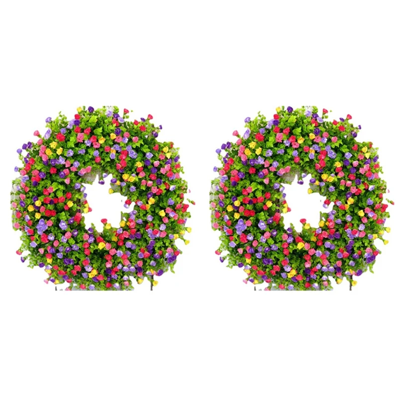 Цветной весенний висячий венок для дома, прочный и устойчивый красивый искусственный венок
Цветной весенний висячий венок для дома, прочный и устойчивый красивый искусственный венок