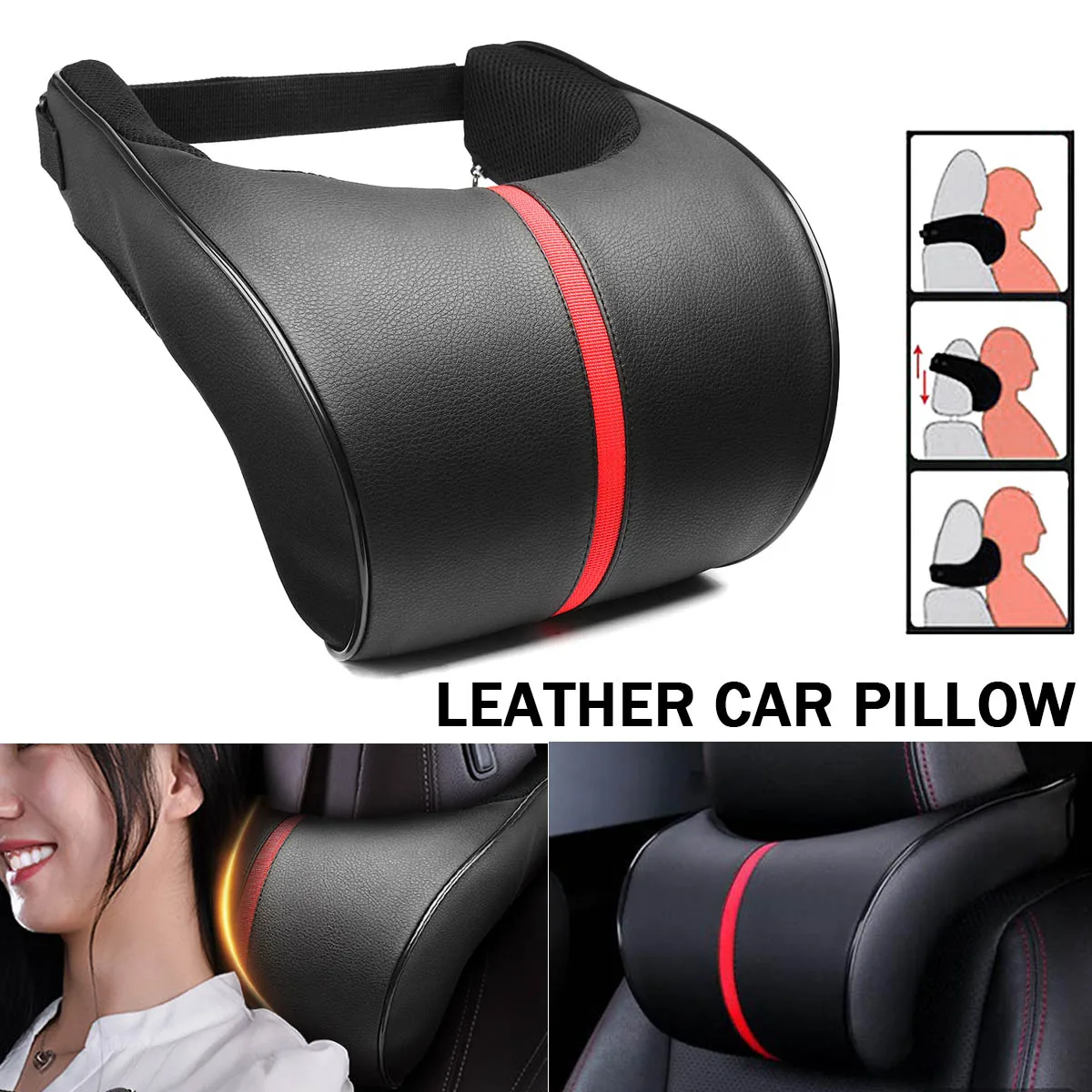Car Seat Neck Pillow Car Leather Memory Foam Massage Pillow Seat Head Neck Head Rest Cushions Travel Interior Car Accessories
Car Seat Neck Pillow Car Leather Memory Foam Massage Pillow Seat Head Neck Head Rest Cushions Travel Interior Car Accessories