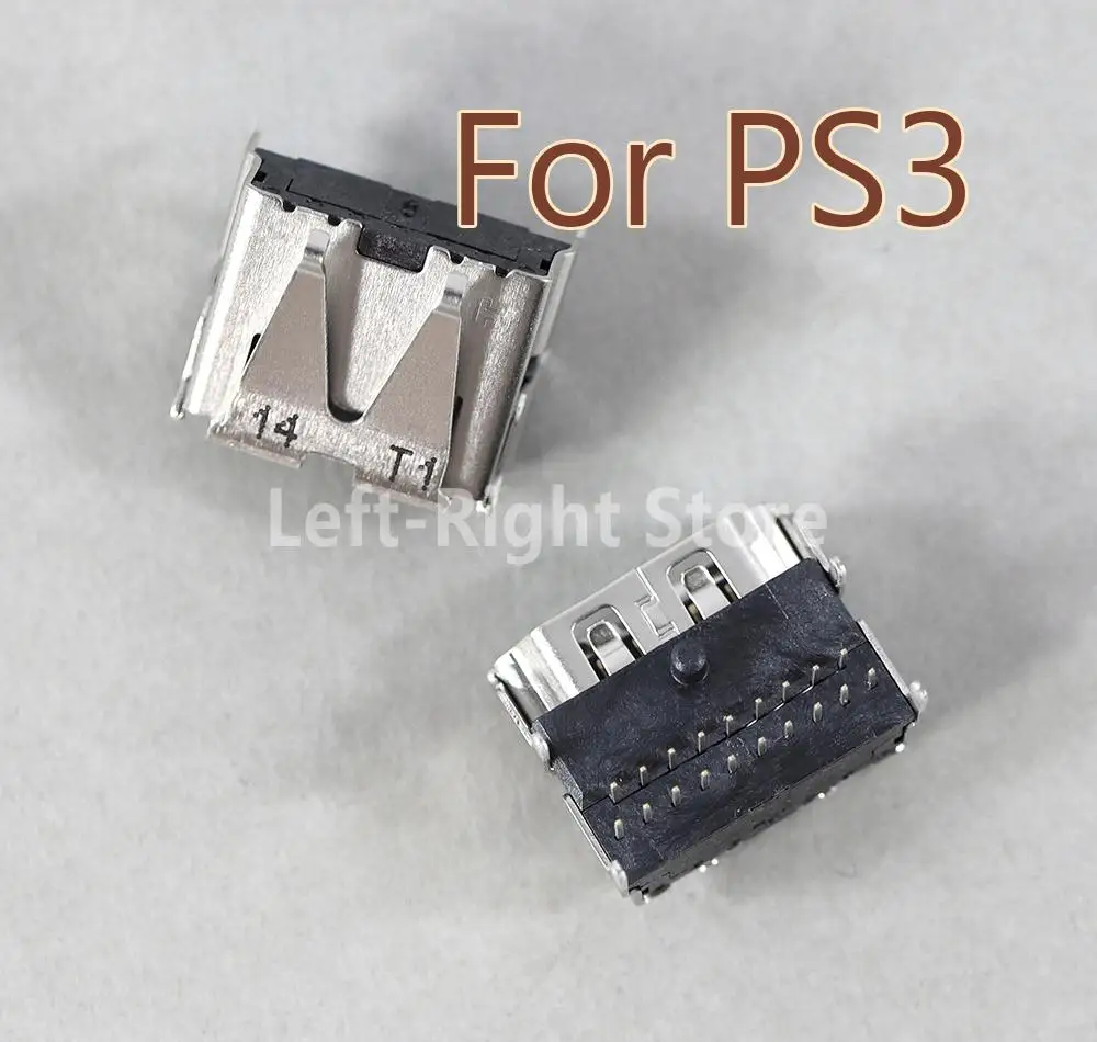 

50pcs Original new For Playstation 3 PS3 HD PS3 Super Slim 3000 4000 3K 4K HDMI-compatible Port Jack Socket Interface Connector