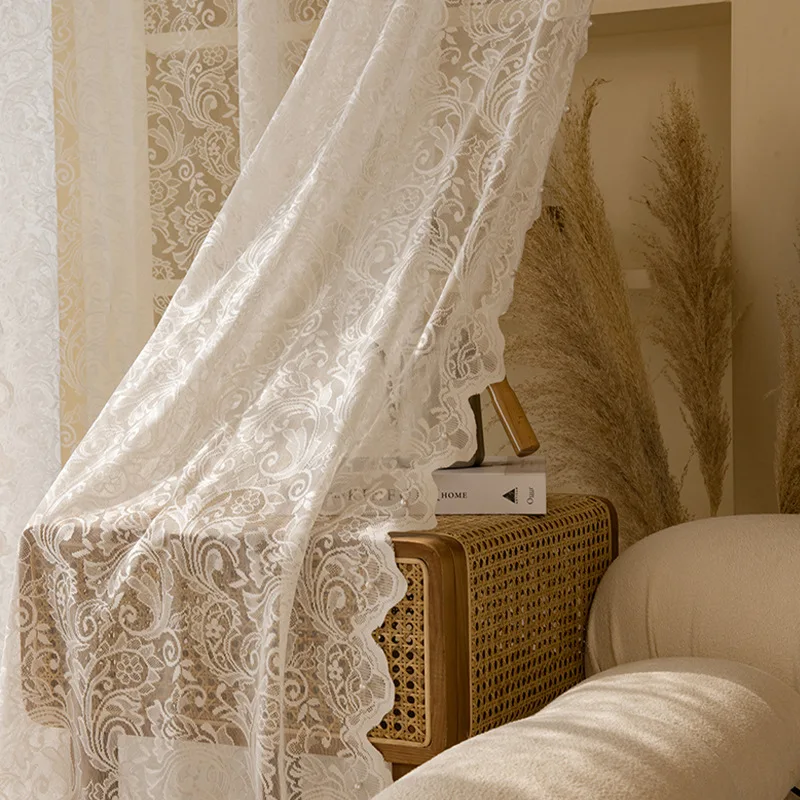 Retro Lace Curtain for Living Room and Bedroom, Blackout Sheer Curtains, Luxury Elegant Curtain for Corridor Room Partition, Fas
Retro Lace Curtain for Living Room and Bedroom, Blackout Sheer Curtains, Luxury Elegant Curtain for Corridor Room Partition, Fas