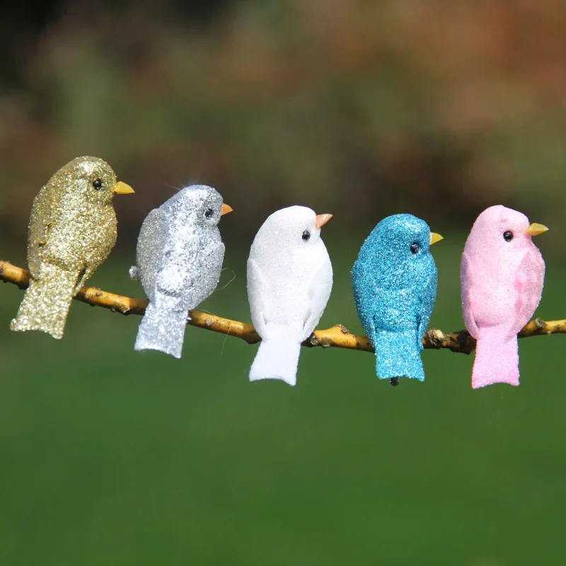 12pcs Clip-on Mini Simulation Birds Garden Festival Decor Christmas Tree Ornaments DIY Home Garden Party Artificial Crafts
12pcs Clip-on Mini Simulation Birds Garden Festival Decor Christmas Tree Ornaments DIY Home Garden Party Artificial Crafts