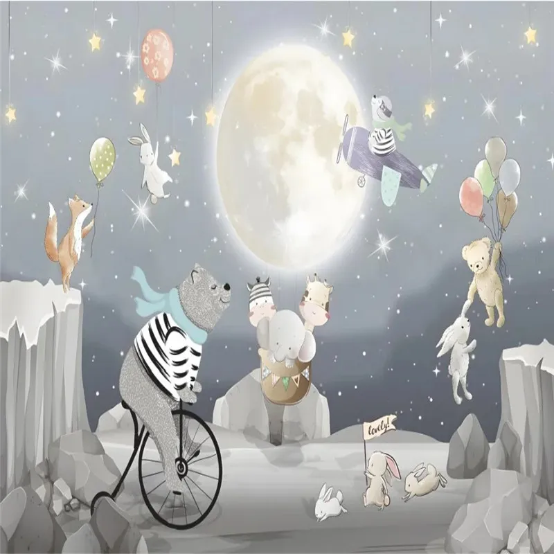 Пользовательский скандинавский простой мультяшный животный фон Xuesu для детской комнаты Настенные водонепроницаемые обои
Пользовательский скандинавский простой мультяшный животный фон Xuesu для детской комнаты Настенные водонепроницаемые обои