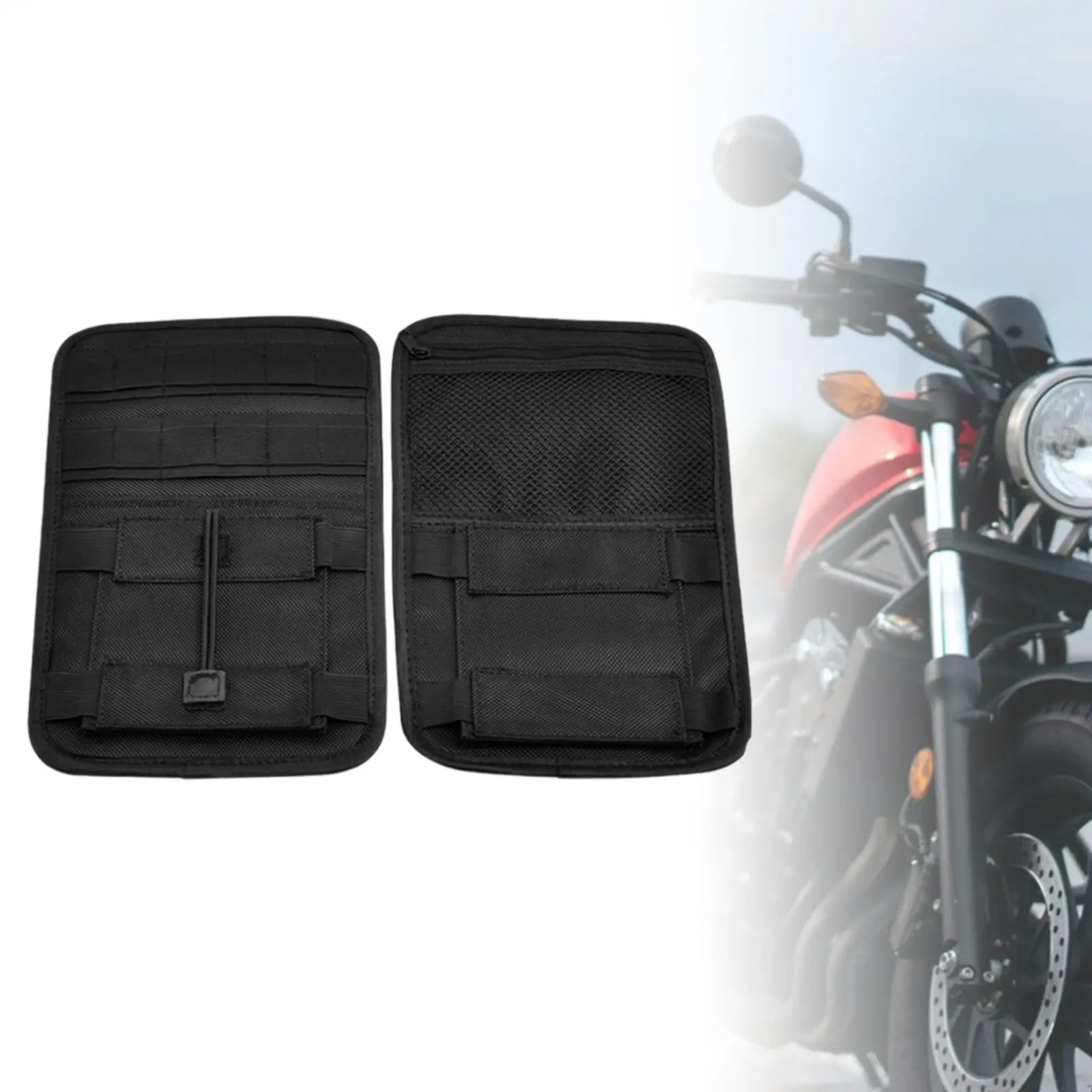 2Pcs Tools Storage Bag for Glide Carrying Bag Motorcycle Saddlebag Organizer
2Pcs Tools Storage Bag for Glide Carrying Bag Motorcycle Saddlebag Organizer