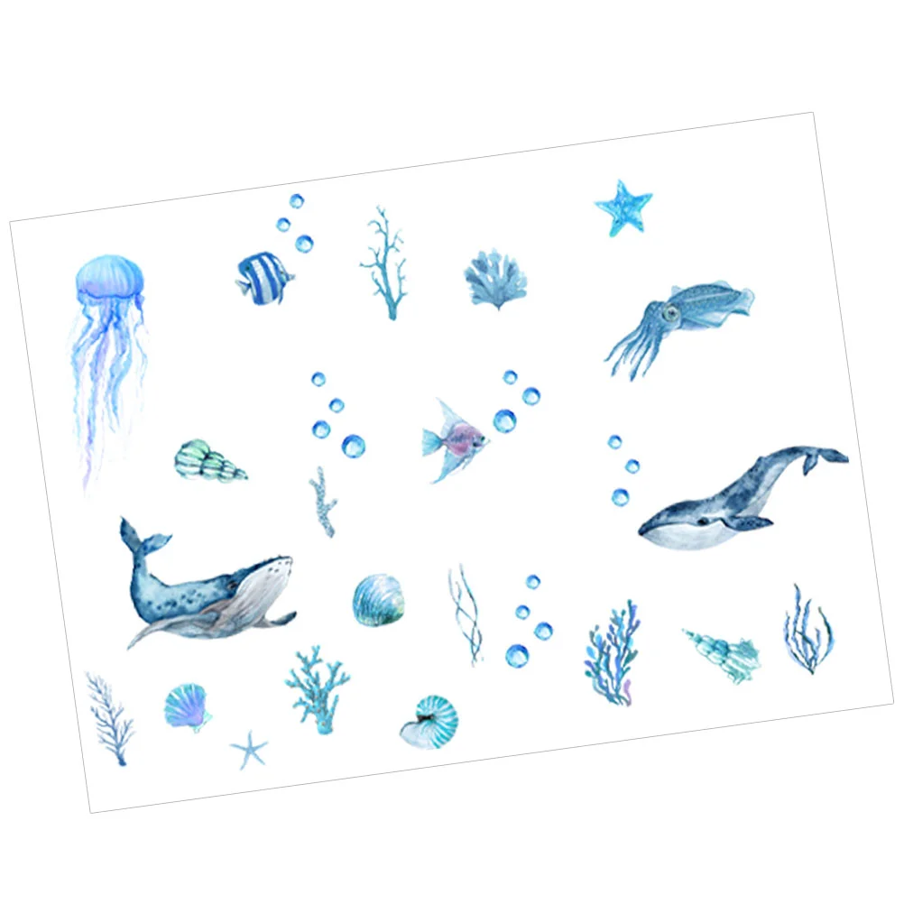 Applique Wall Decals Undersea Animal Sticker Child Stickers Animals Marine Bathtub Pvc Living Room Kids Bedroom Cartoon
Applique Wall Decals Undersea Animal Sticker Child Stickers Animals Marine Bathtub Pvc Living Room Kids Bedroom Cartoon