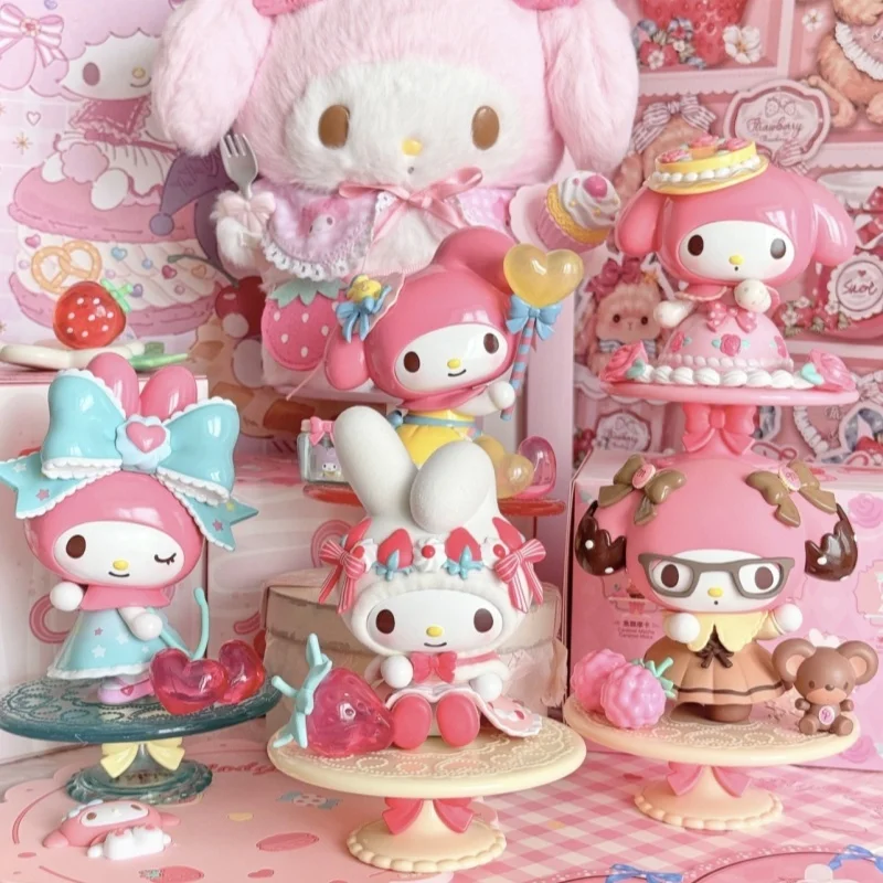Original Sanrio Mymelody Anime Afternoon Tea Series Figure Kawaii Model Collective Desktop Decoration Figurine Toy Static Gifts
Original Sanrio Mymelody Anime Afternoon Tea Series Figure Kawaii Model Collective Desktop Decoration Figurine Toy Static Gifts