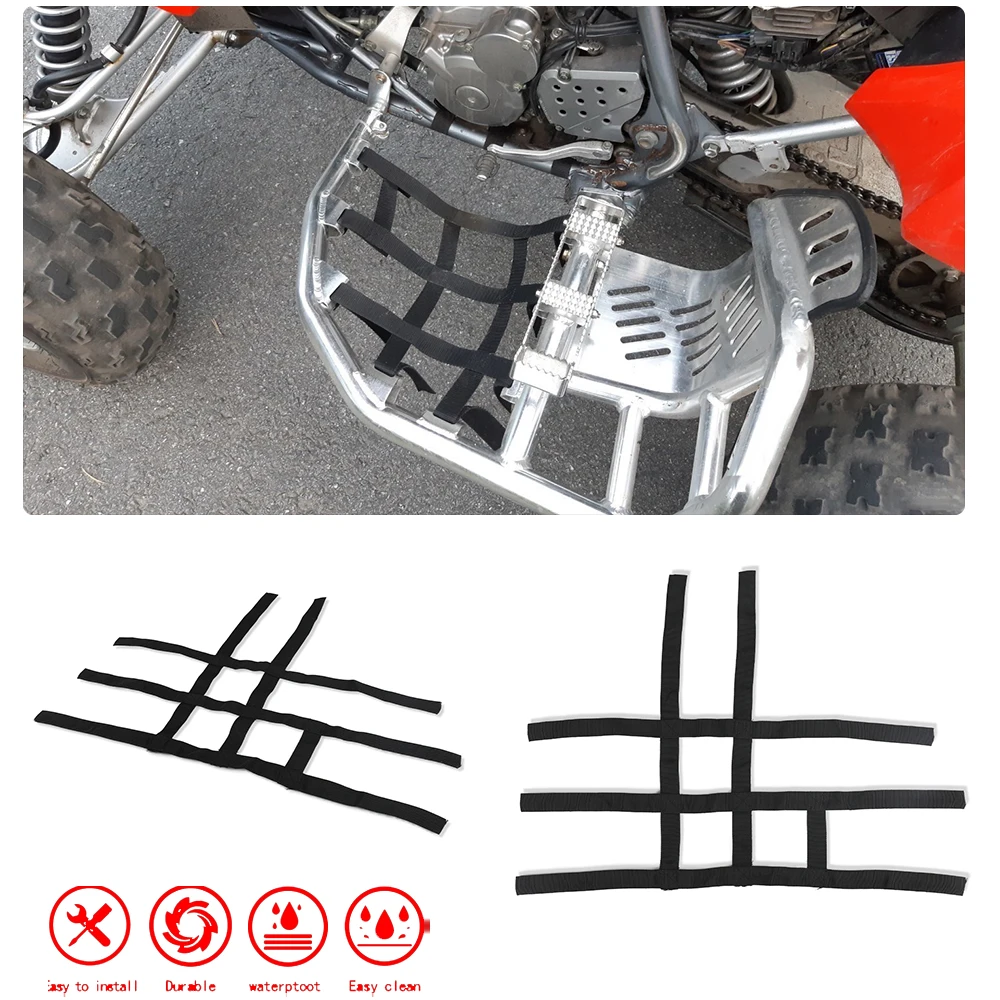 For Yamaha Banshee 350 Raptor 350 660 700 YFZ450 YFZ450R Motorcycle Nerf Bar Nets Waterproof Nylon ATV Toolkit For Polaris Parts
For Yamaha Banshee 350 Raptor 350 660 700 YFZ450 YFZ450R Motorcycle Nerf Bar Nets Waterproof Nylon ATV Toolkit For Polaris Parts
