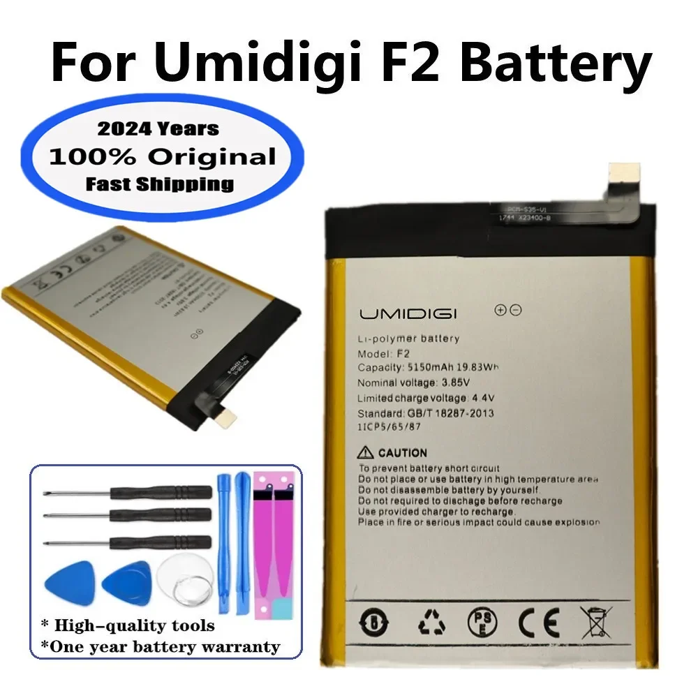 2024 год, высококачественный оригинальный аккумулятор для UMI Umidigi F2 F 2 5150 мАч, сменный аккумулятор в наличии + номер отслеживания
2024 год, высококачественный оригинальный аккумулятор для UMI Umidigi F2 F 2 5150 мАч, сменный аккумулятор в наличии + номер отслеживания