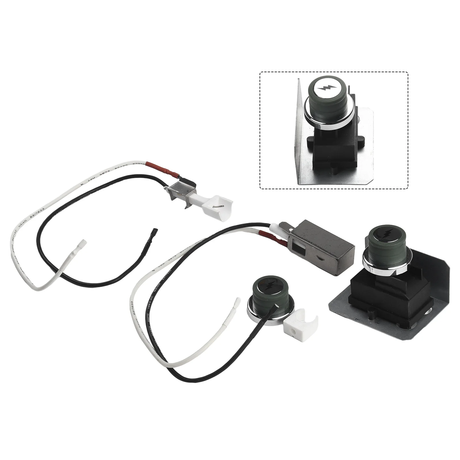 BBQ Grill Ignitor Kit Grill Replacement Parts 1 Set Durable High Quality Practical Replacement For Weber 1836-32
BBQ Grill Ignitor Kit Grill Replacement Parts 1 Set Durable High Quality Practical Replacement For Weber 1836-32