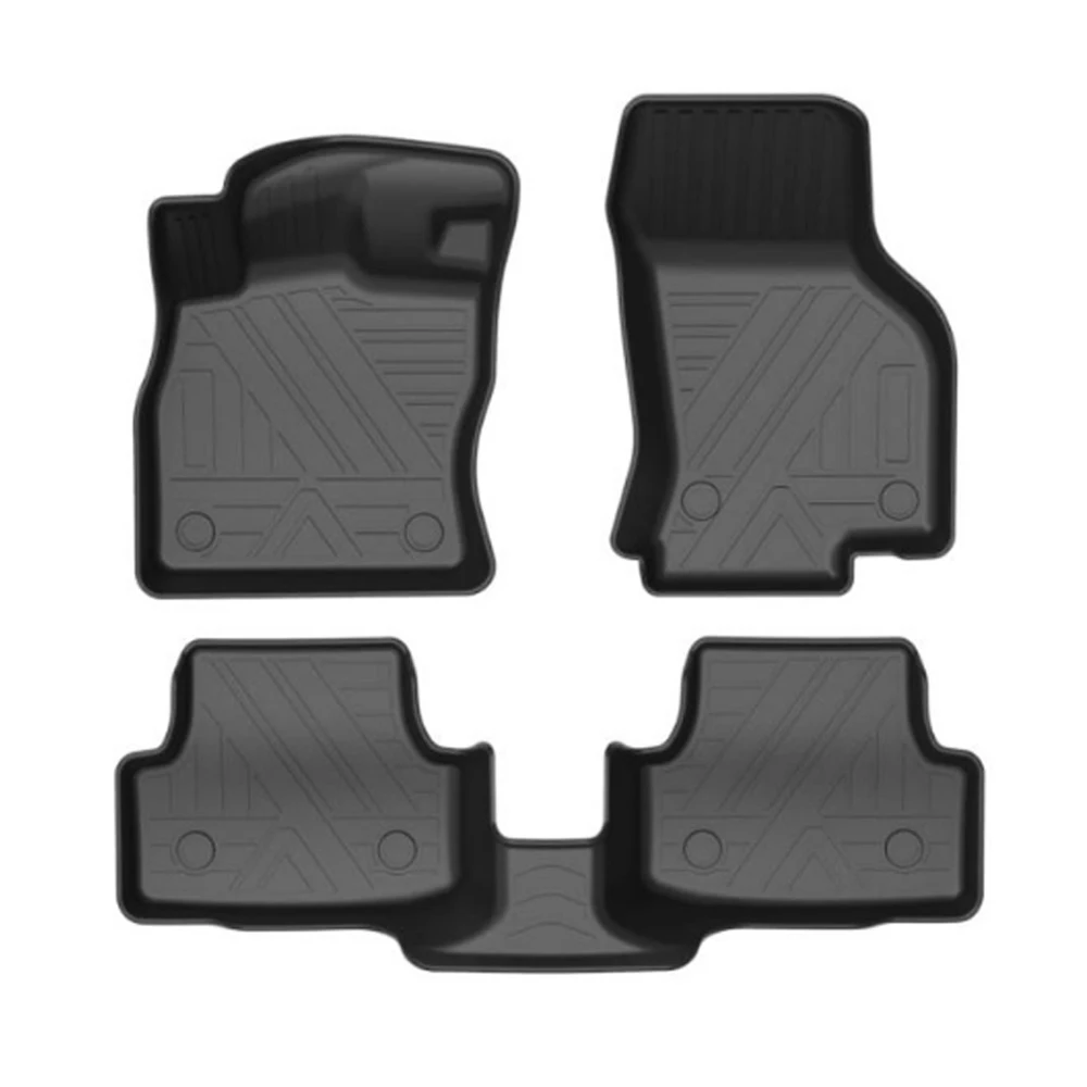 

For Volkswagen GOLF 2014-2020 Car Interior Accessories Car TPE Floor Mat Specific The Left Driving Wear-resisting Car Foot Pads