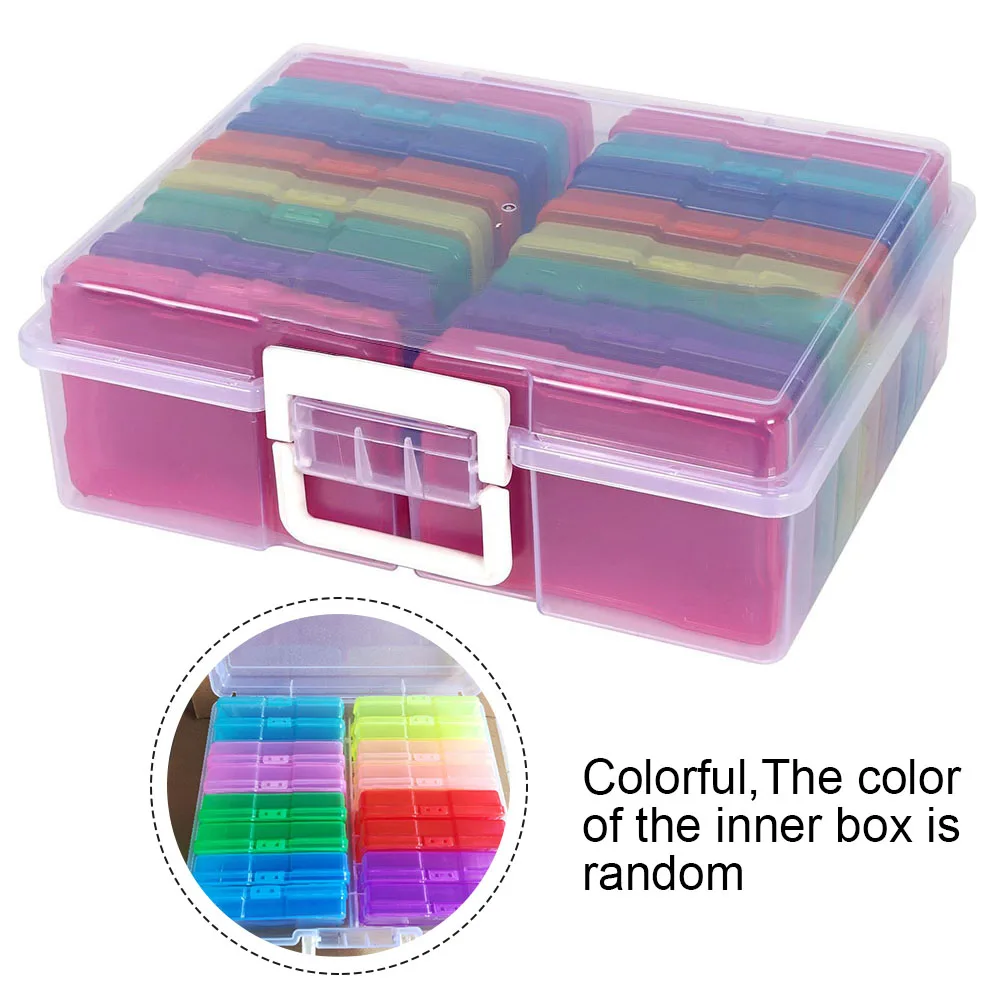 Box Photo Storage Box 1 Set 17x12x3cm/6.70 X 4.75 X 1.23 Inches Colorful Crafted From High-quality PP Material
Box Photo Storage Box 1 Set 17x12x3cm/6.70 X 4.75 X 1.23 Inches Colorful Crafted From High-quality PP Material